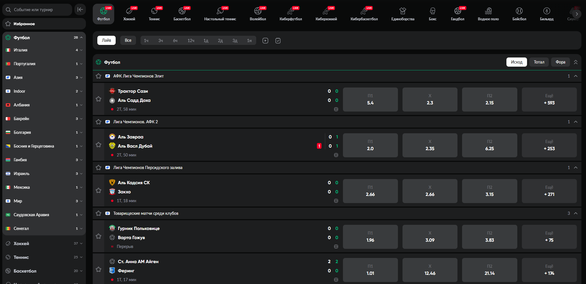 Линия ставок BetBoom